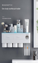 Wall-Mounted Magnetic Bathroom Organizer - MaviGadget