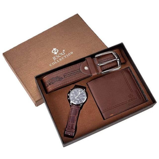 3 in 1 Luxury Men Business Style Gift Box