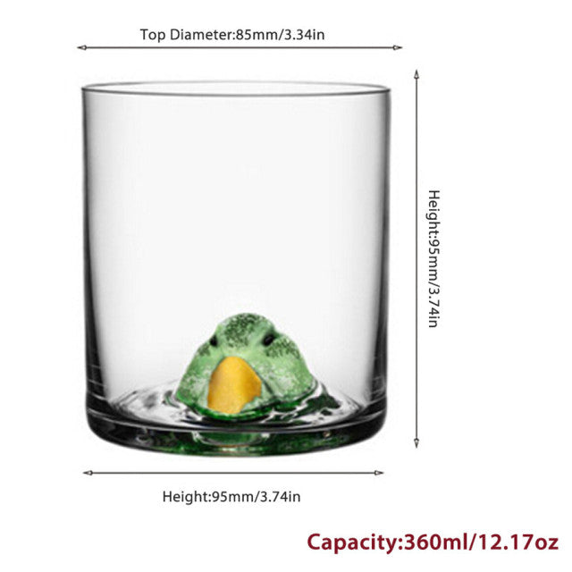 3D Animal Ultra Clear Unique Wine Glass - Image 13