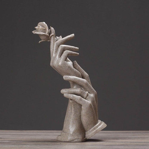 Together Love Rose Statue - Image 0