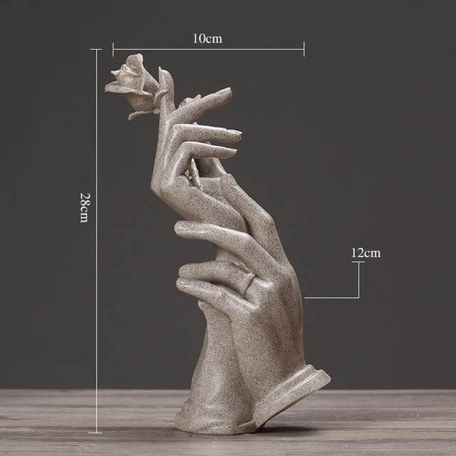 Together Love Rose Statue - Image 3