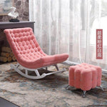 European High-endLuxury Rocking Rocking Lounge Chair - MaviGadget