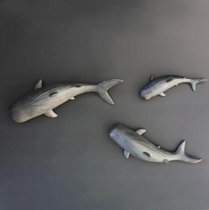 Retro Shark Figures - MaviGadget