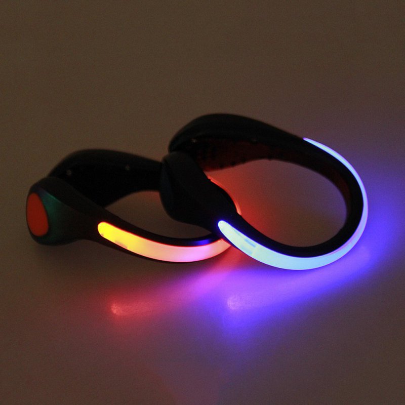 Luminous Fun Night Running Shoe Clips