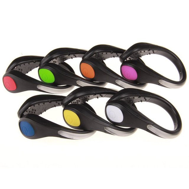 Luminous Fun Night Running Shoe Clips