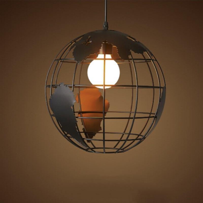 Nordic Globe Retro Lamp - Image 0