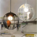 Nordic Globe Retro Lamp