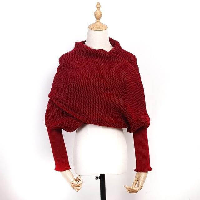 Scarf With Sleeves - Image 10