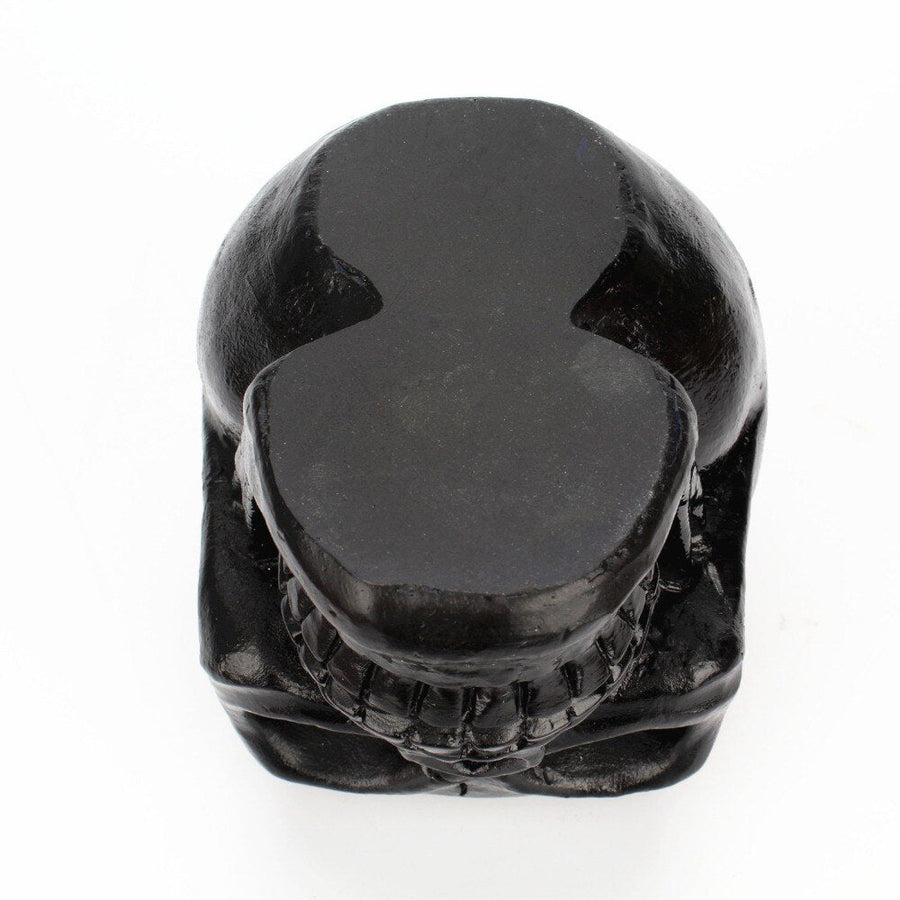 Resin Black Skull Makeup Organizer - Image 11