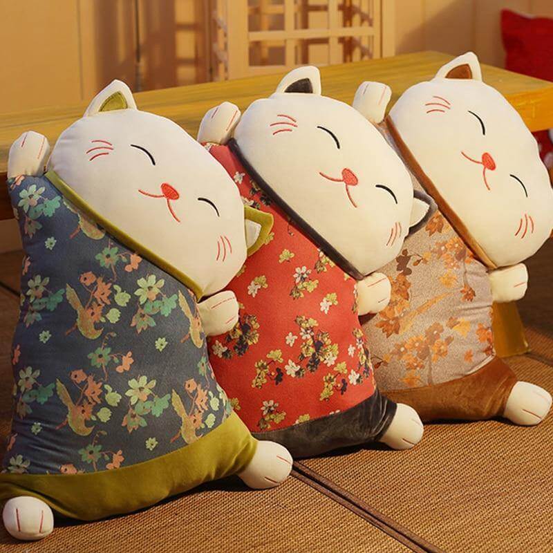 Japanese Style Cute Luck Pillow - Image 0