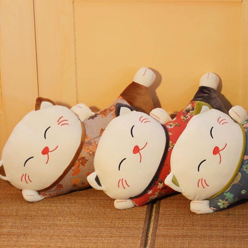Japanese Style Cute Luck Pillow - Image 3