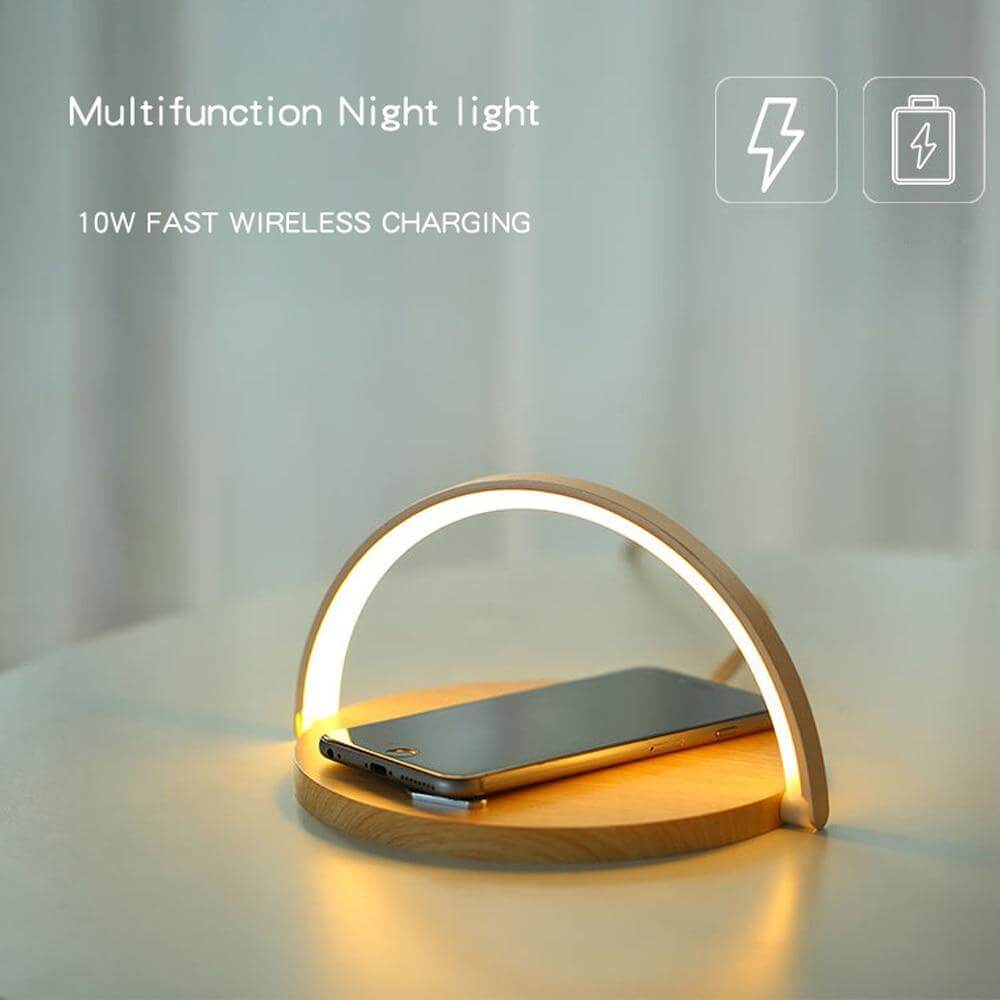 2 in 1 Arch Wireless Charger with Lamp