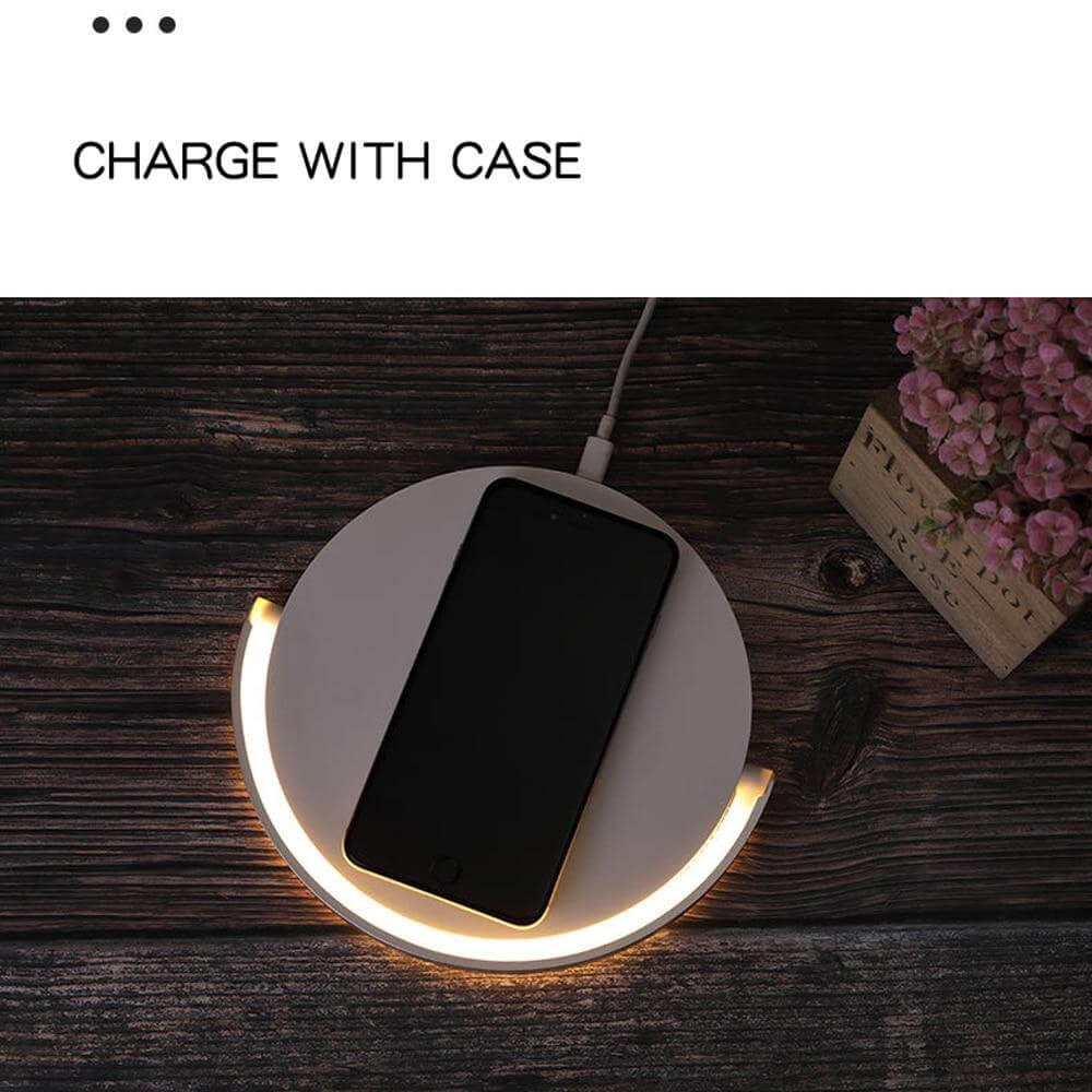 2 in 1 Arch Wireless Charger with Lamp