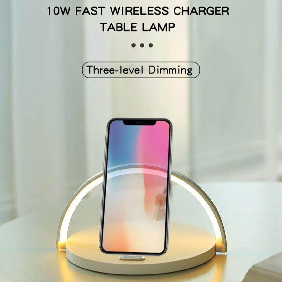 2 in 1 Arch Wireless Charger with Lamp - Image 3