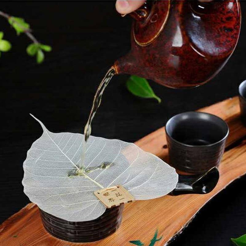 2pcs Bodhi Leaf Creative Tea Filter