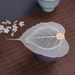 2pcs Bodhi Leaf Creative Tea Filter