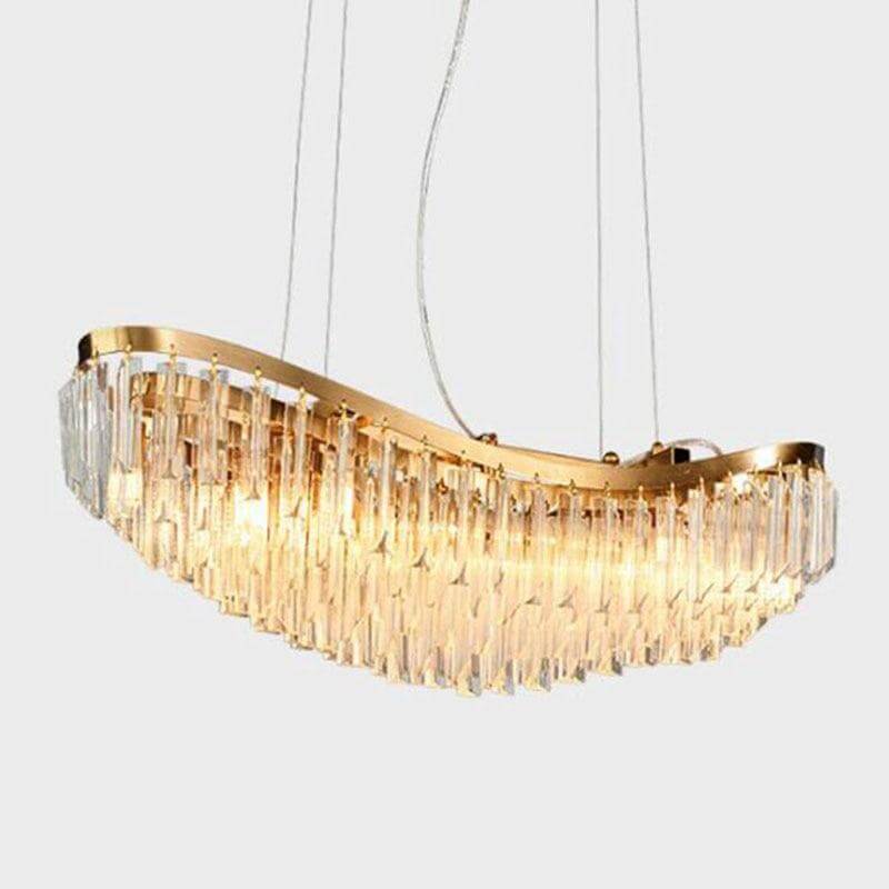 Dream Crystal Boat Modern Chandelier Lamp - MaviGadget