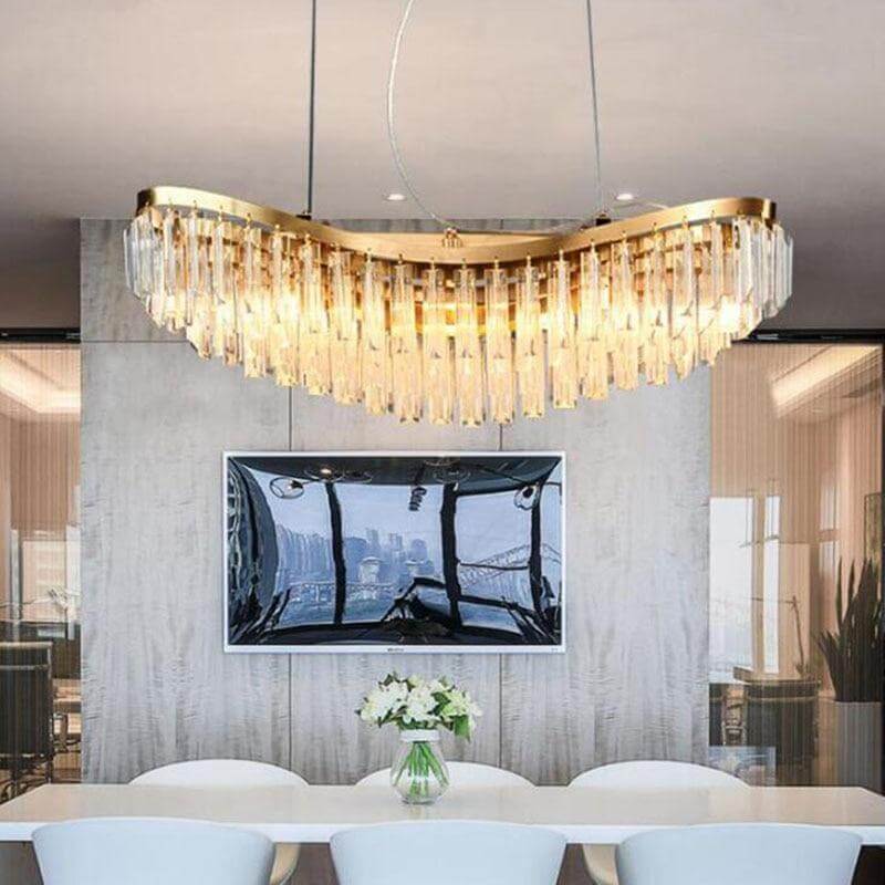 Dream Crystal Boat Modern Chandelier Lamp - MaviGadget