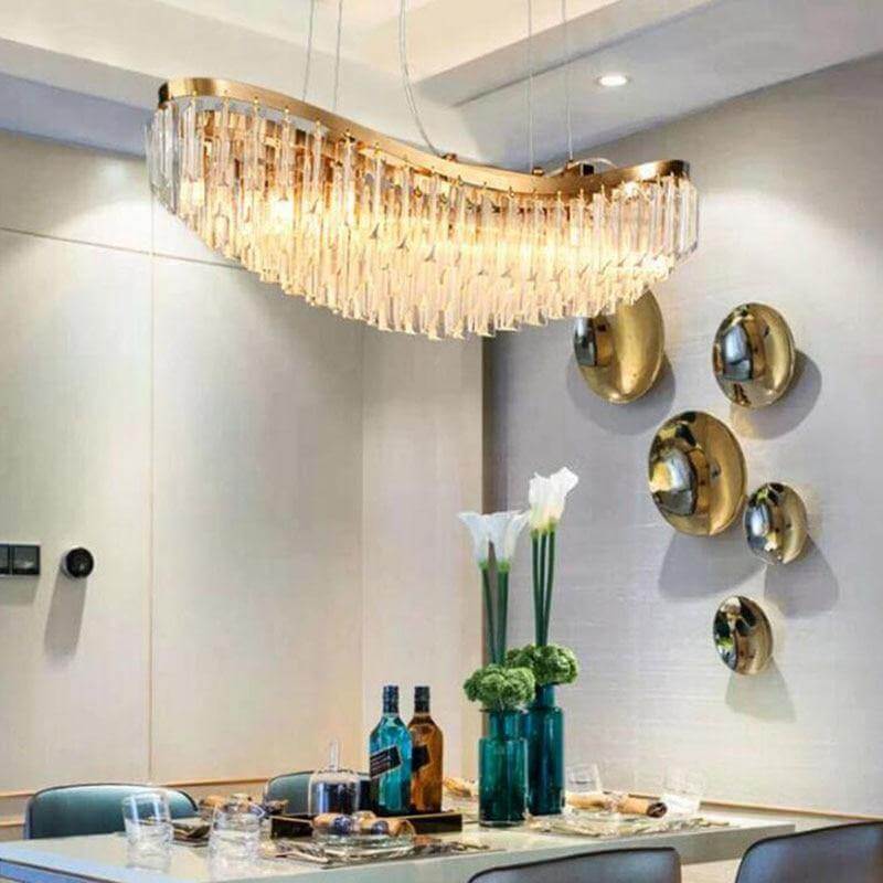 Dream Crystal Boat Modern Chandelier Lamp - MaviGadget