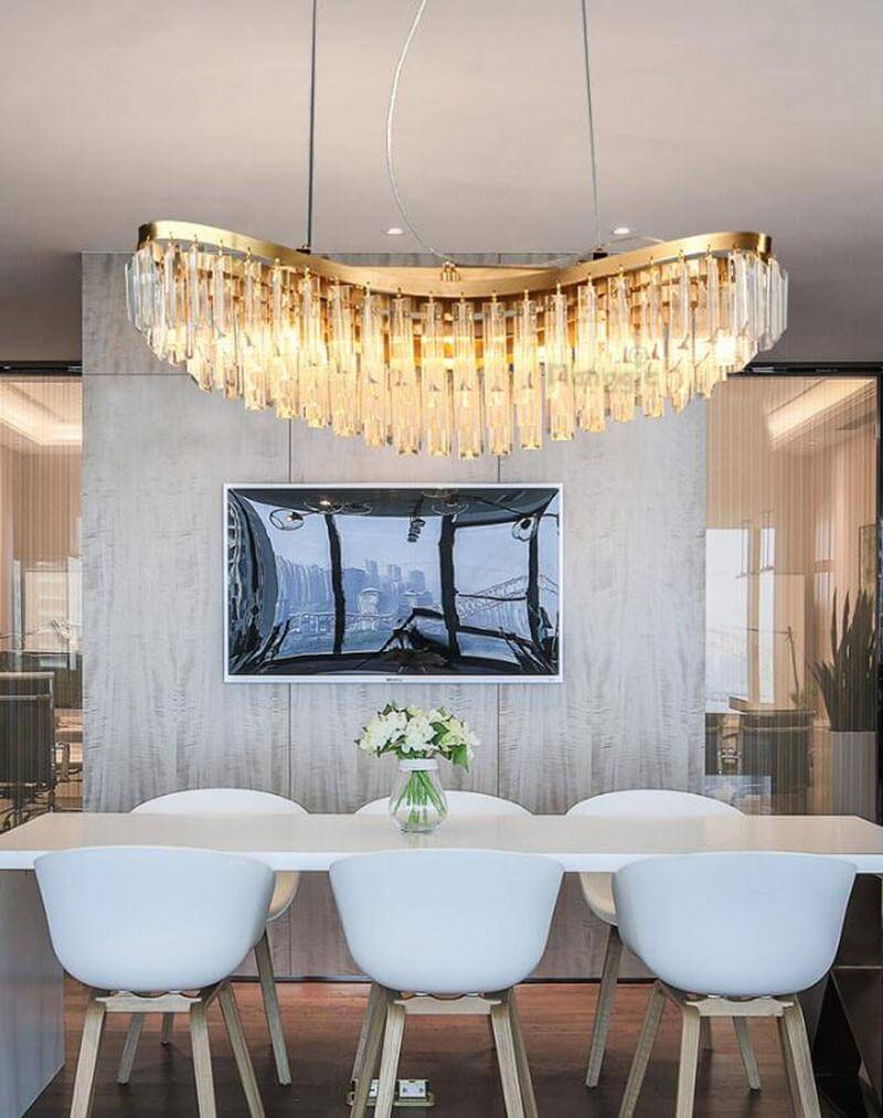 Dream Crystal Boat Modern Chandelier Lamp - MaviGadget