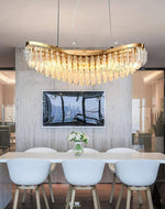 Dream Crystal Boat Modern Chandelier Lamp - MaviGadget