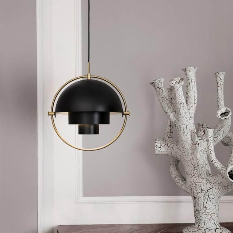 Nordic Creative Modern Ball Iron Chandelier