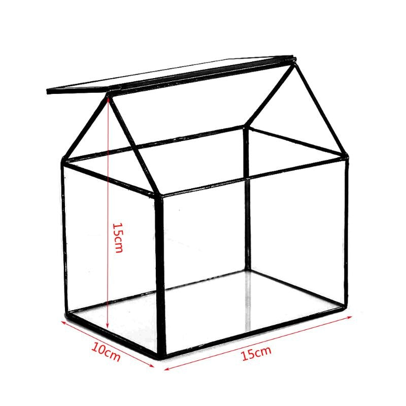 Mini Tabletop Handmade GreenHouse Terrarium - Image 8