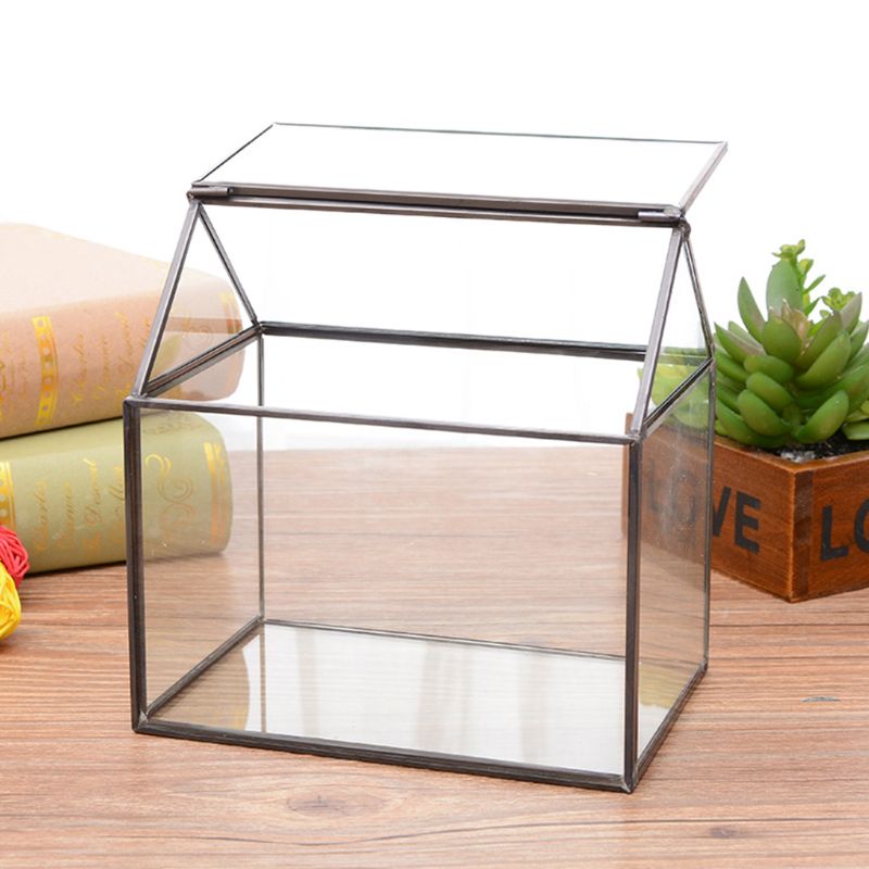 Mini Tabletop Handmade GreenHouse Terrarium - Image 6