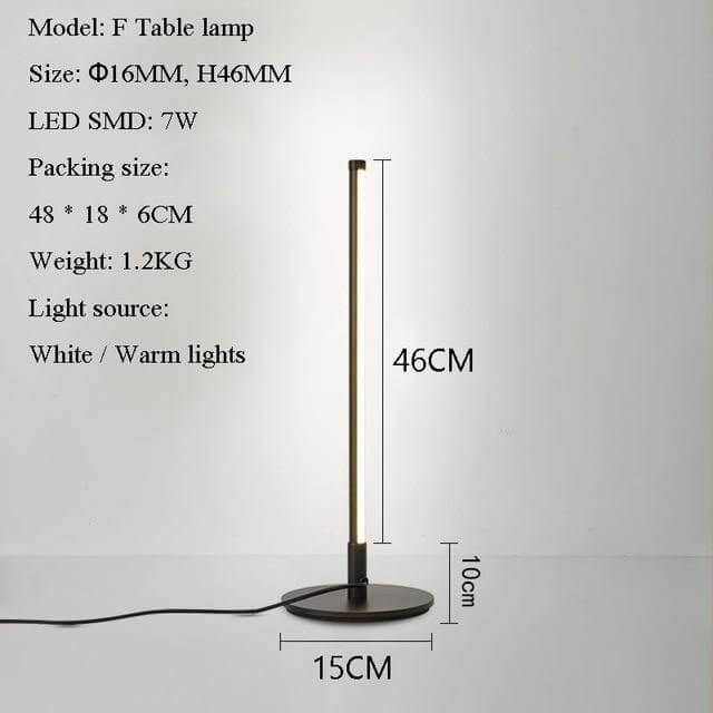 Elegant Vertical Atmospheric Floor Lamp - Image 9