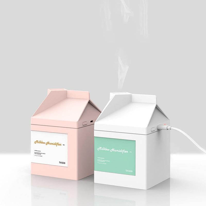 Creative USB Milk Box Humidifier - Image 0