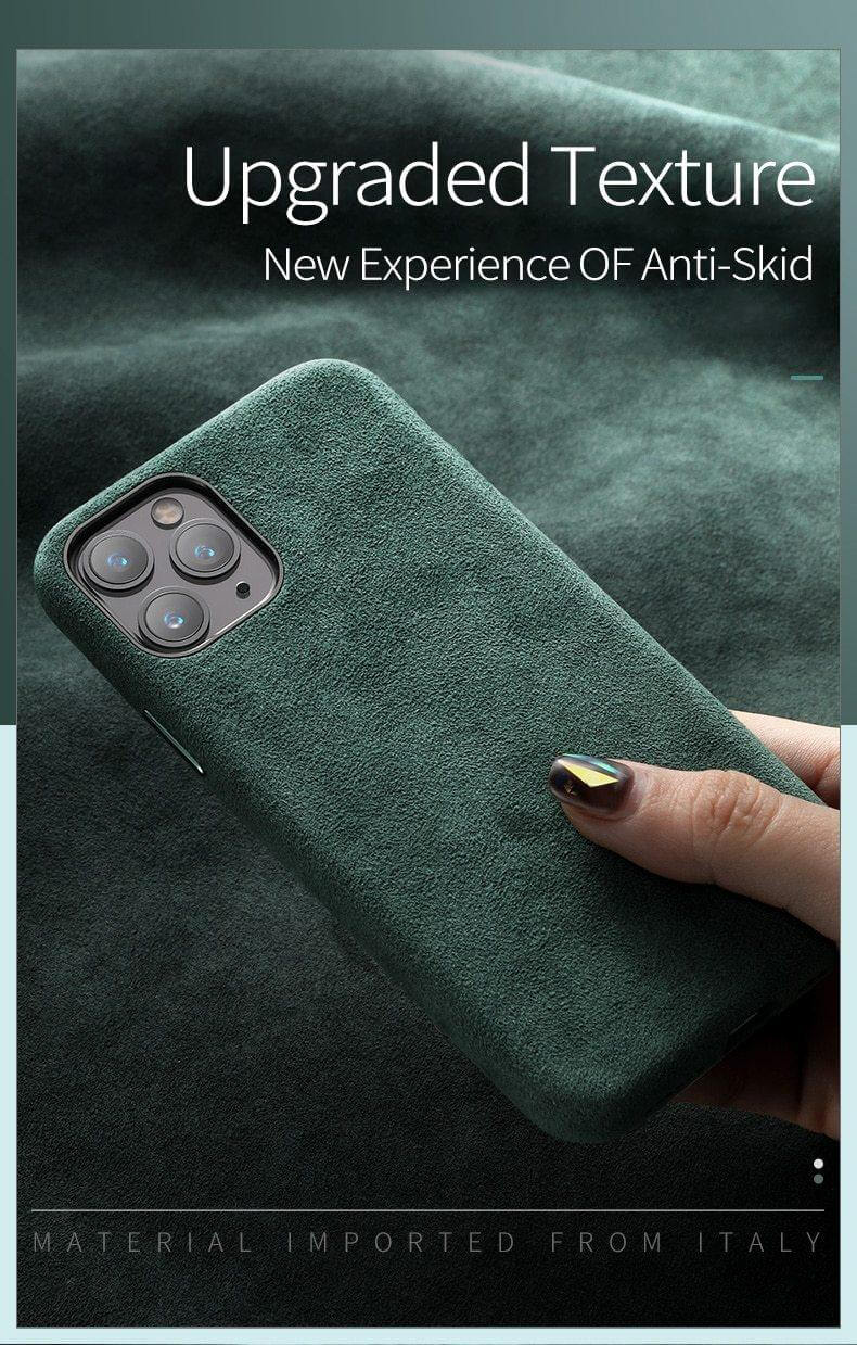 Luxury Business Skin Friendly Leather iPhone Case - Image 13