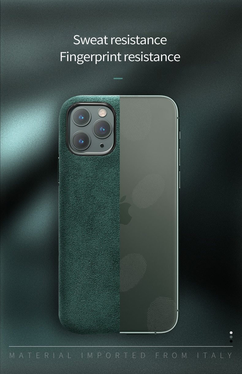Luxury Business Skin Friendly Leather iPhone Case - Image 4
