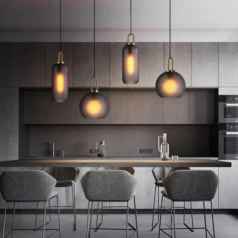 Modern Luxury American Glass Ball Chandelier - Image 7