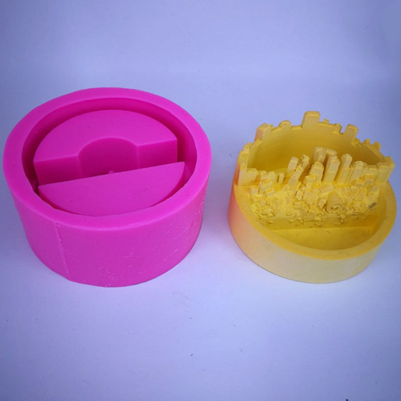 3D Silicone DIY Flower Pot Mold - Image 8