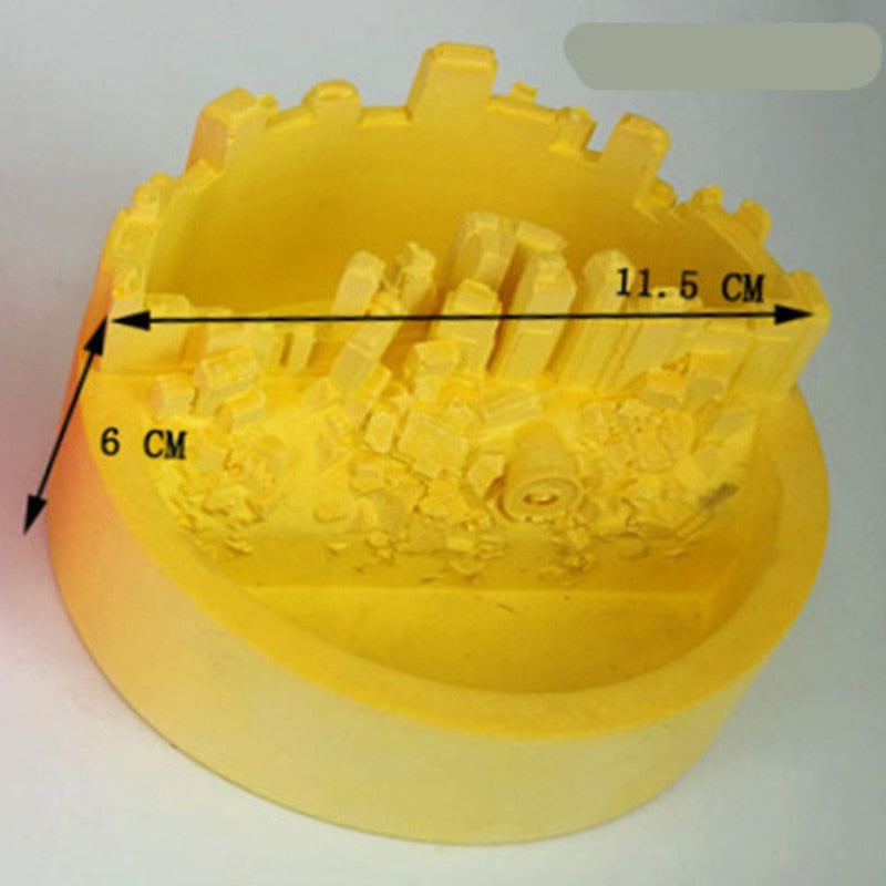 3D Silicone DIY Flower Pot Mold