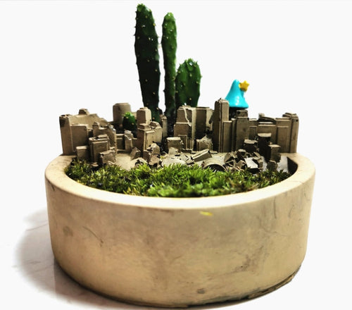 3D Silicone DIY Flower Pot Mold - Image 0