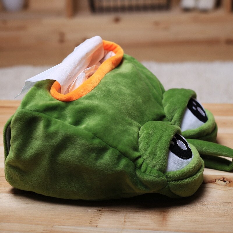 Bored Frog Tissue Box