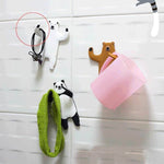 2pcs Lovely Animal Cartoon Hooks