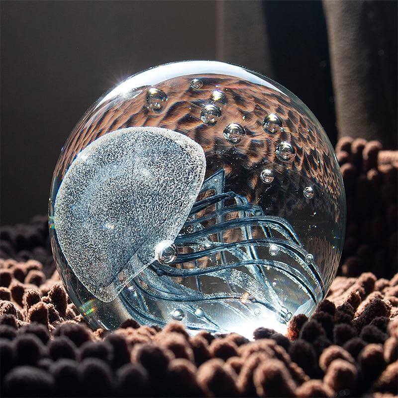 3D Glowing Jellyfish Sculpture Ornament - Image 2