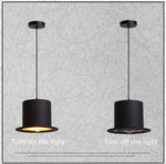 Modern Gentleman Hat Pendant Lamp