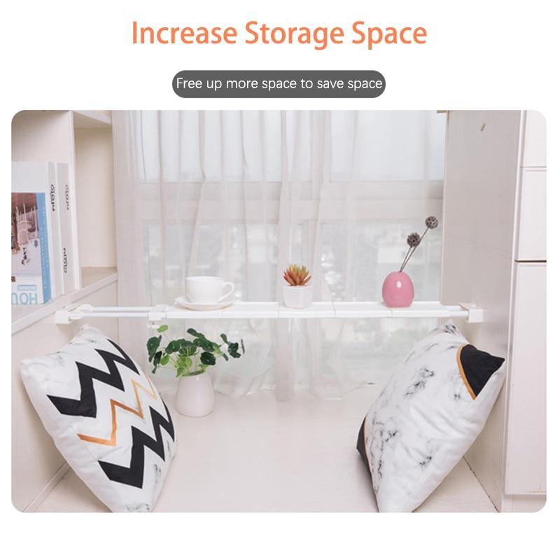 No-Drill Adjustable Kitchen Cabinet Organizer Rack - Image 2