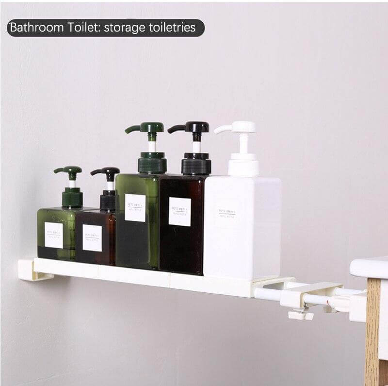 No-Drill Adjustable Kitchen Cabinet Organizer Rack - Image 11