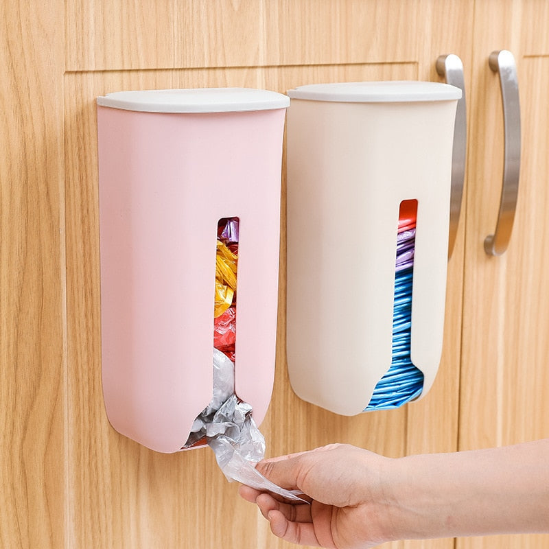 Wall Mounted Easy Storage Bag Dispenser