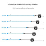 3 in 1 Retractable USB Charger Cable