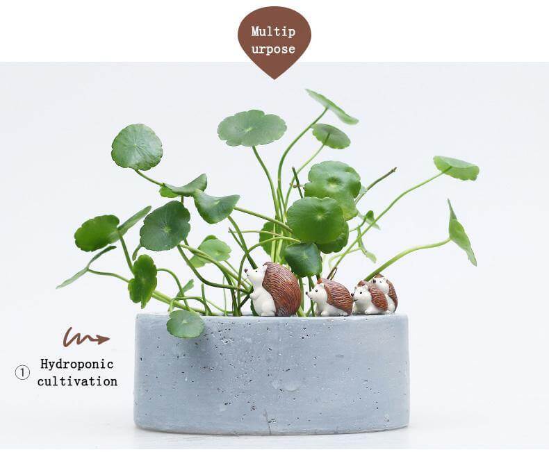 Creative Cozy Minimal Animal Life Flower Pot - Image 1