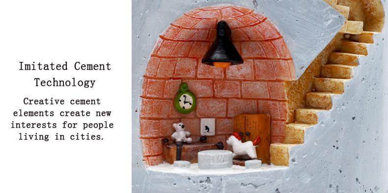 Creative Cozy Minimal Animal Life Flower Pot - Image 3