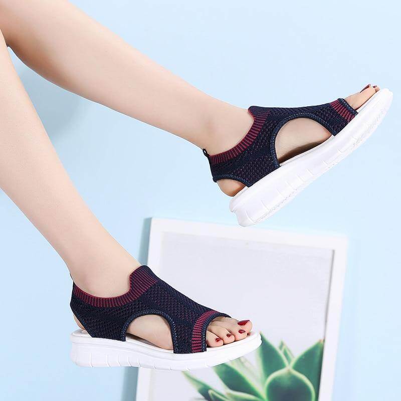 Hollow Out Summer Comfy Women Sandals - Image 0