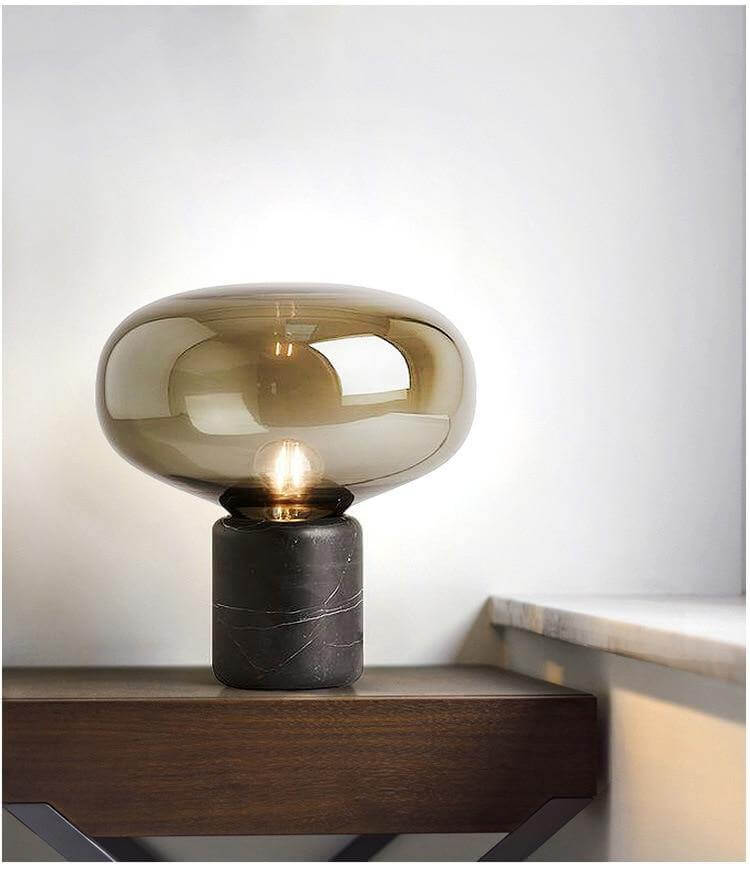 Postmodern Marble Glass Led Table Lamp - Image 7