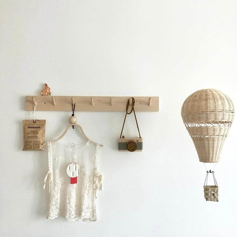 Handmade Nordic Hot Air Balloon Hanging Decor - Image 3