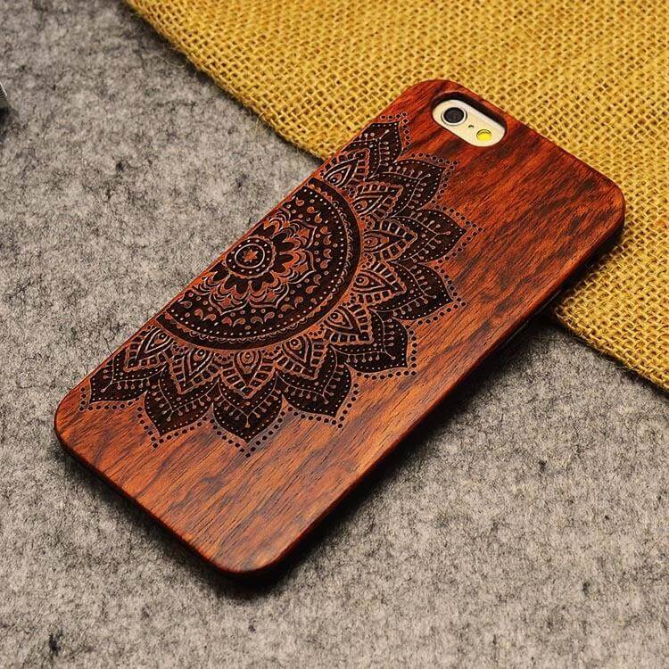 Luxury Hard Wooden for Case Iphone Models - Image 0
